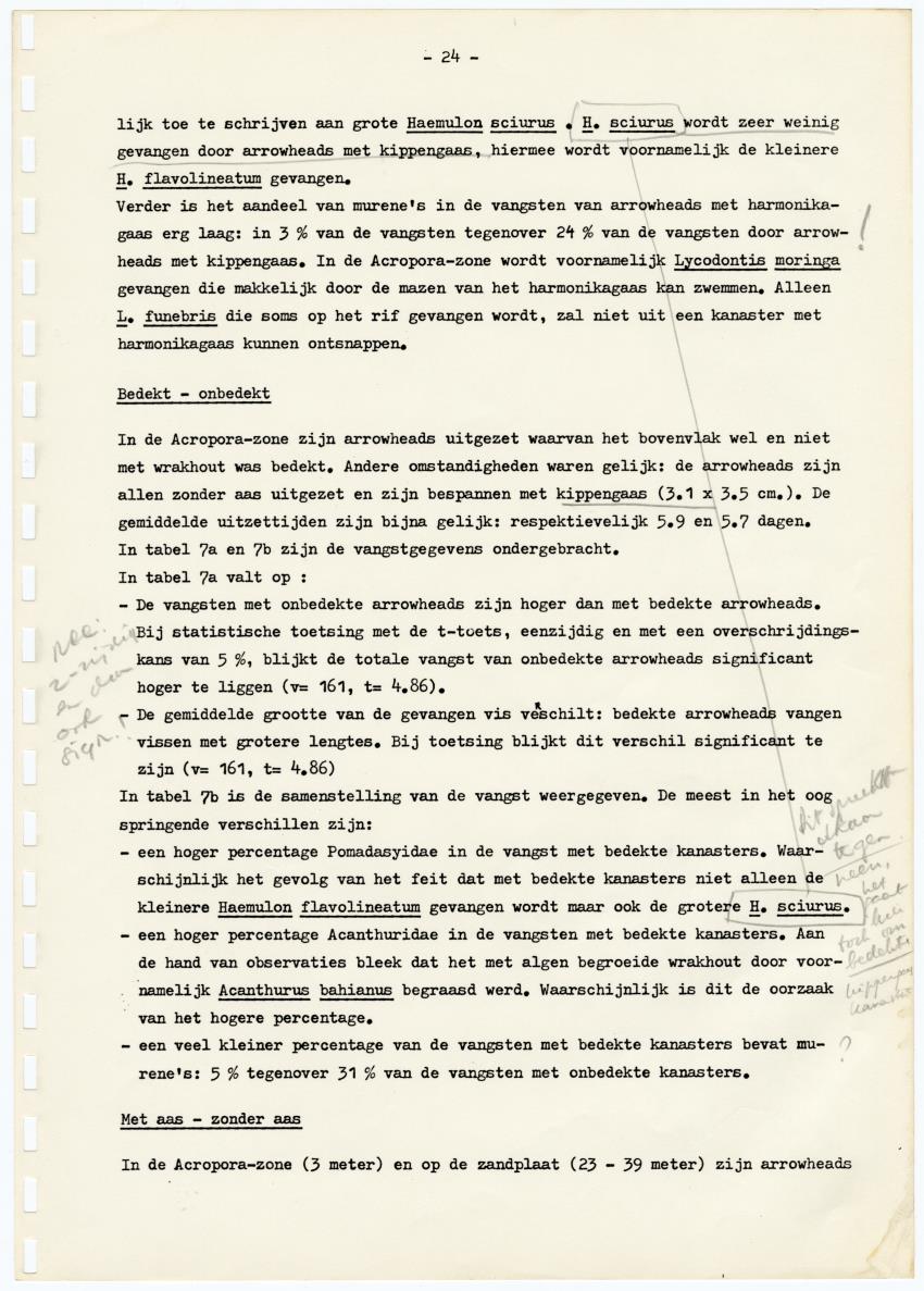 Kanastervisserij en koraalrifbeheer op Bonaire, Nederlandse Antillen - New Page