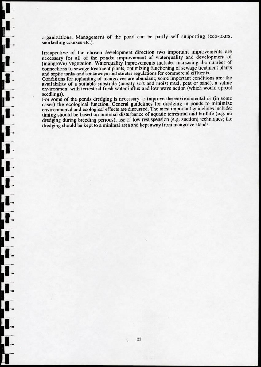 The Ponds of Sint-Maarten - Sustainable Development and Management - New Page