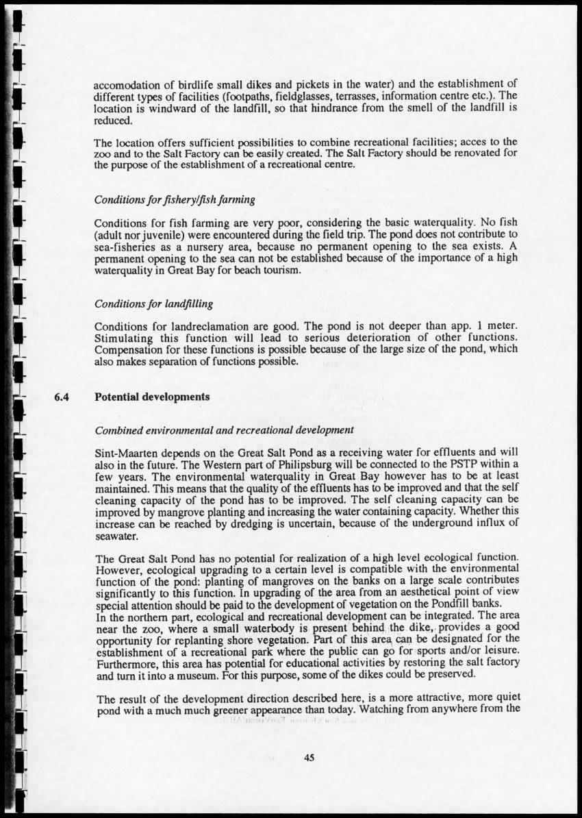 The Ponds of Sint-Maarten - Sustainable Development and Management - New Page