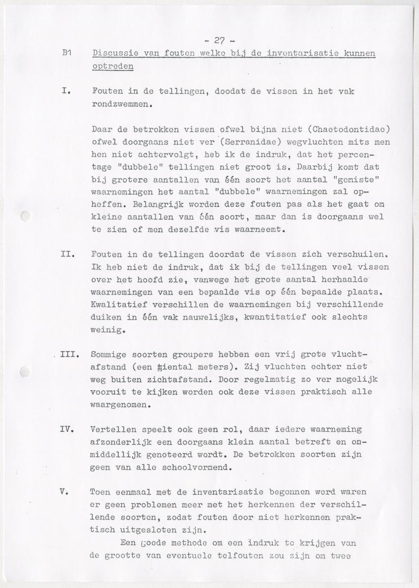 De invloed van speervisserij en aquariumvisvangst op de visfauna van het koraalrif op Curacao - New Page