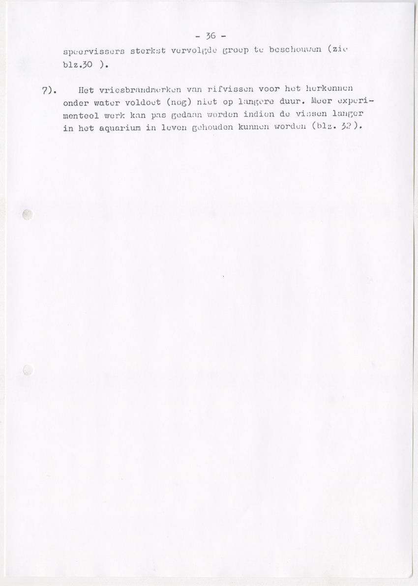 De invloed van speervisserij en aquariumvisvangst op de visfauna van het koraalrif op Curacao - New Page