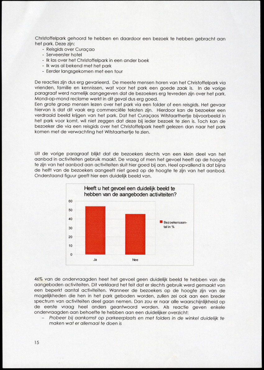 Adviesrapport over het Christoffelpark - 'Een advies met een uitgewerkt activiteitenbestand, PR-bestand en klanttevredenheidsonderzoek' - New Page