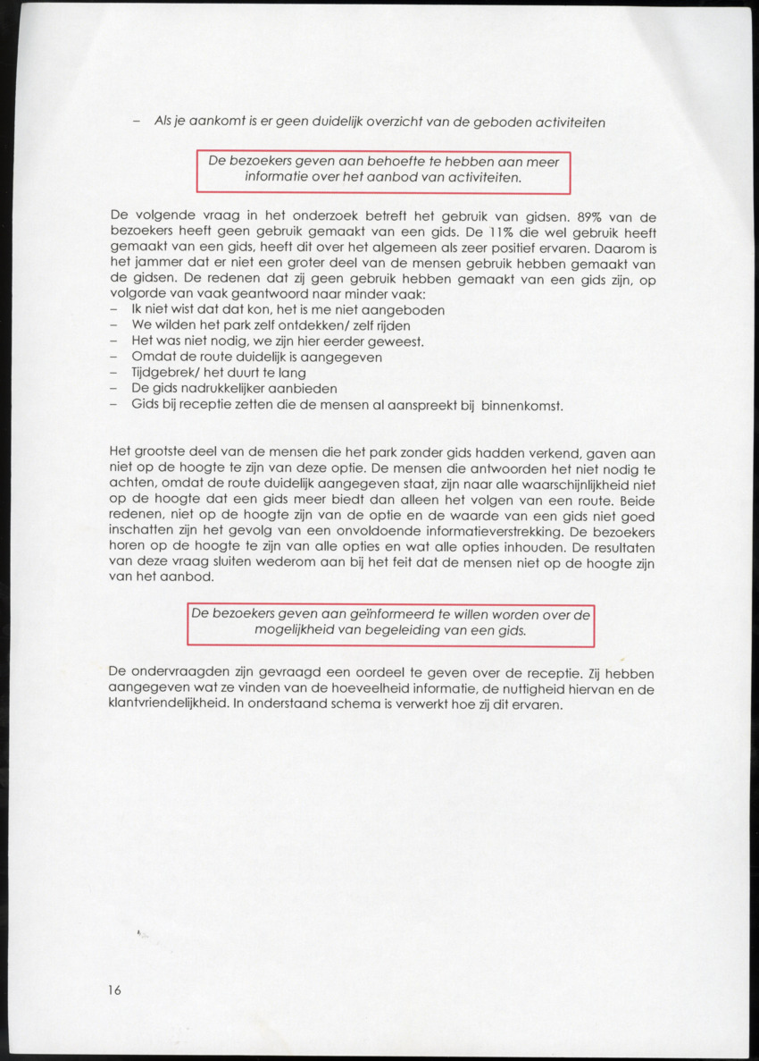 Adviesrapport over het Christoffelpark - 'Een advies met een uitgewerkt activiteitenbestand, PR-bestand en klanttevredenheidsonderzoek' - New Page
