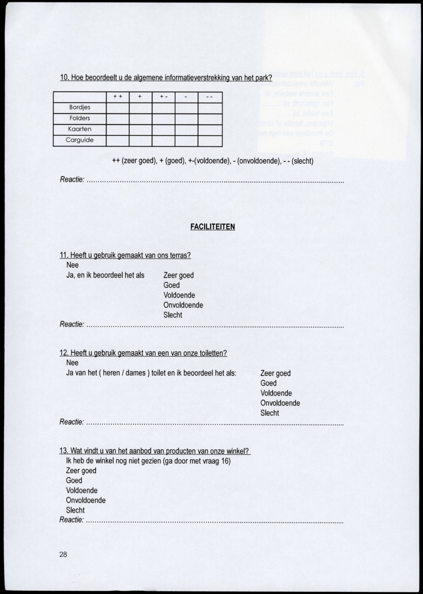 Adviesrapport over het Christoffelpark - 'Een advies met een uitgewerkt activiteitenbestand, PR-bestand en klanttevredenheidsonderzoek' - New Page