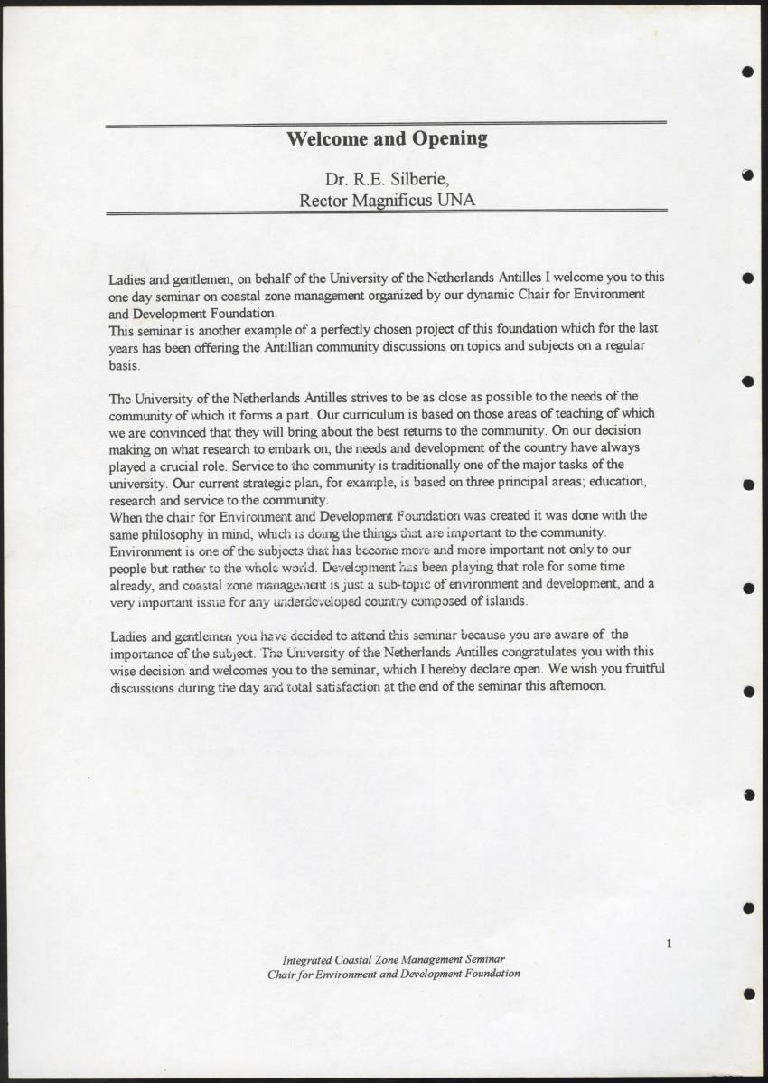 Z Proceedings - Integrated Coastal Zone Management Seminar - New Page