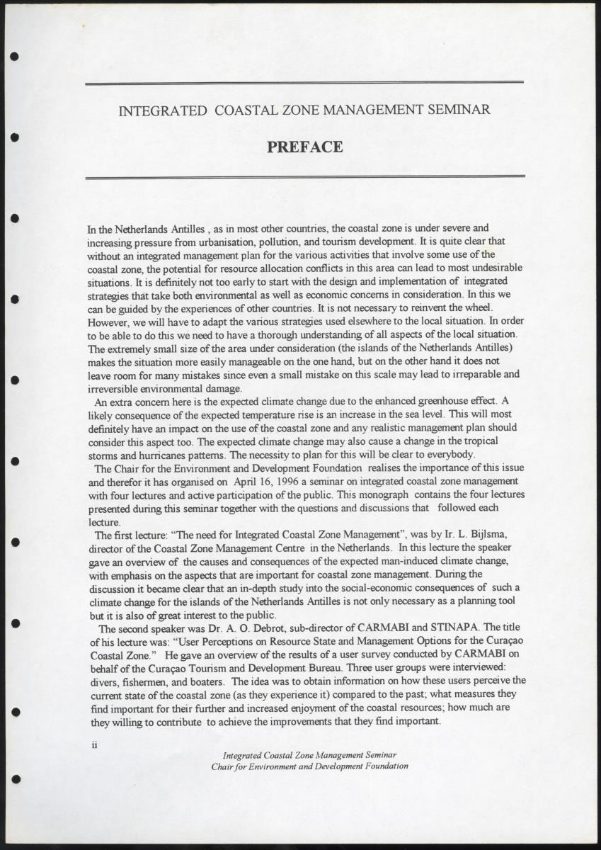 Z Proceedings - Integrated Coastal Zone Management Seminar - New Page