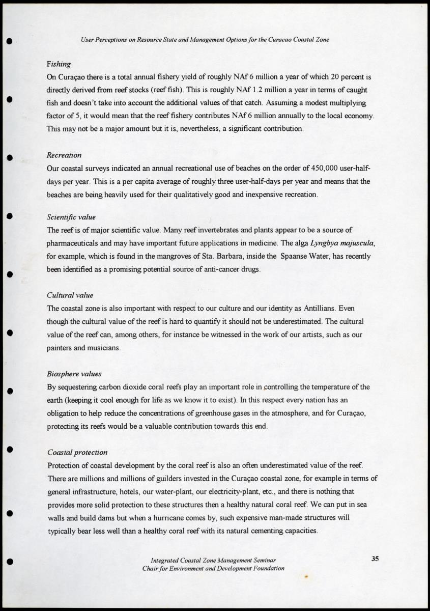 Z Proceedings - Integrated Coastal Zone Management Seminar - New Page
