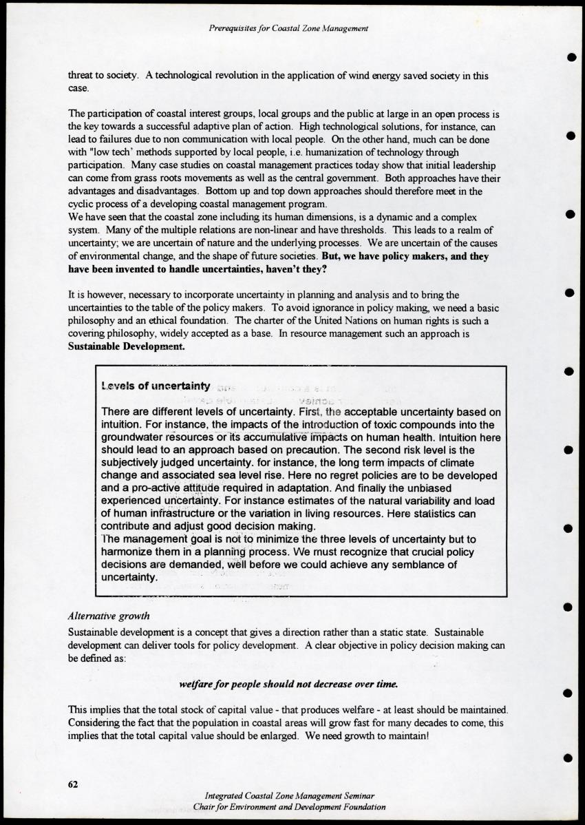 Z Proceedings - Integrated Coastal Zone Management Seminar - New Page