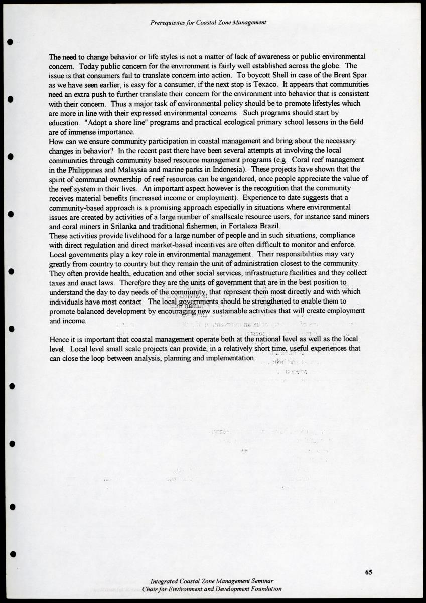 Z Proceedings - Integrated Coastal Zone Management Seminar - New Page