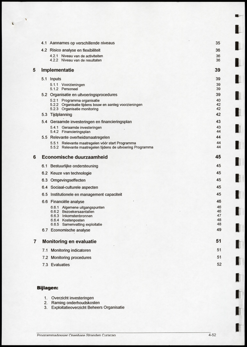Programmadossier openbare stranden Curacao inclusief Plan Beheersorganisatie - New Page