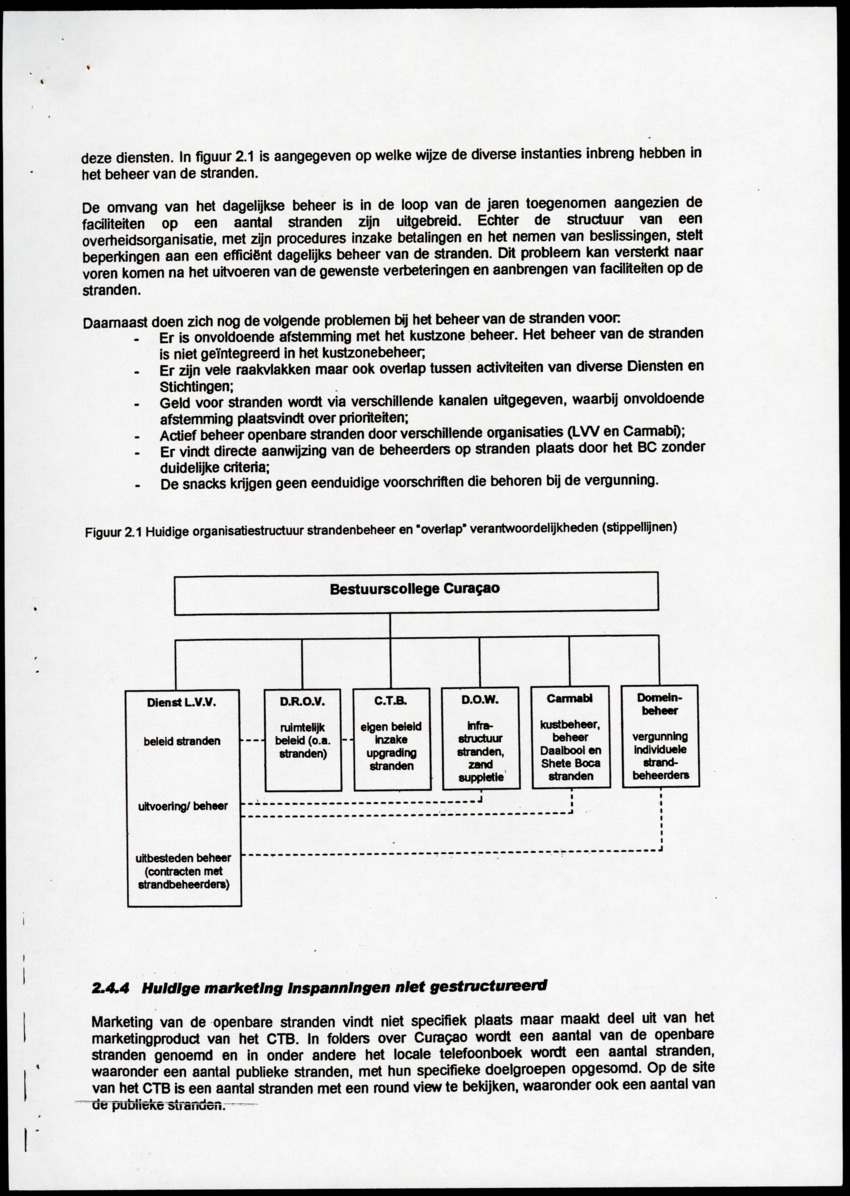 Programmadossier openbare stranden Curacao inclusief Plan Beheersorganisatie - New Page