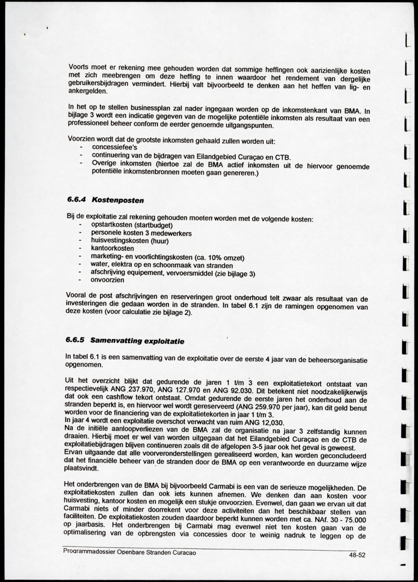 Programmadossier openbare stranden Curacao inclusief Plan Beheersorganisatie - New Page