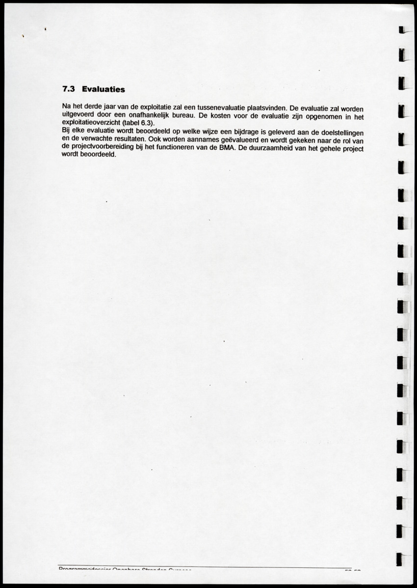 Programmadossier openbare stranden Curacao inclusief Plan Beheersorganisatie - New Page