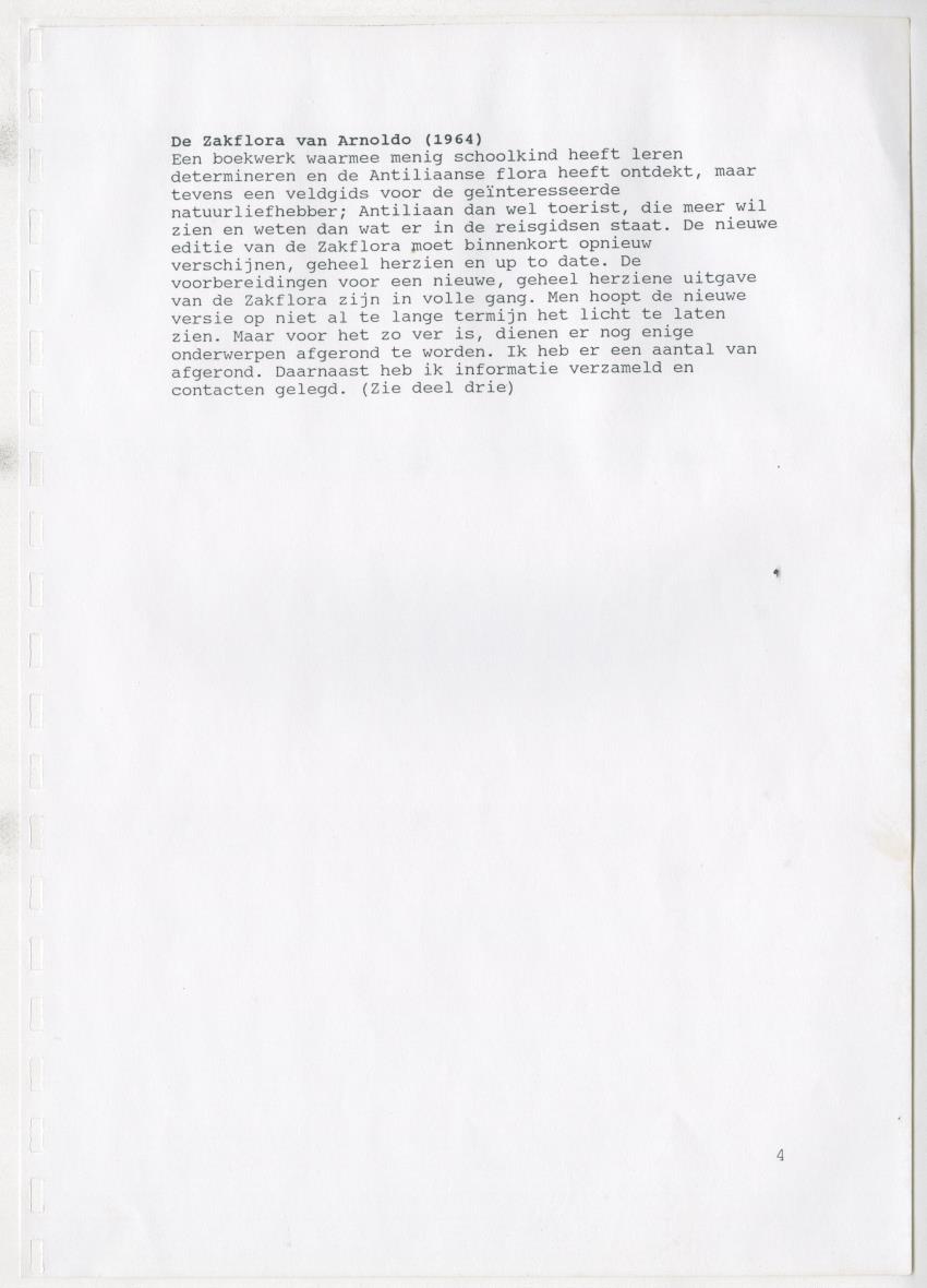 Z De flora en vegetatie van Curaçao : verslag van een stage natuurbeheer bij het Carmabi, Curaçao - New Page