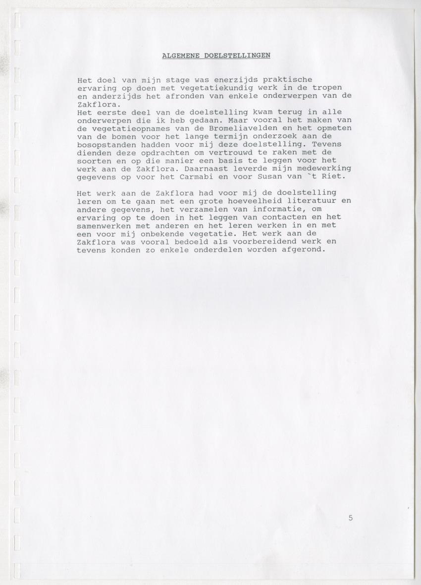 Z De flora en vegetatie van Curaçao : verslag van een stage natuurbeheer bij het Carmabi, Curaçao - New Page
