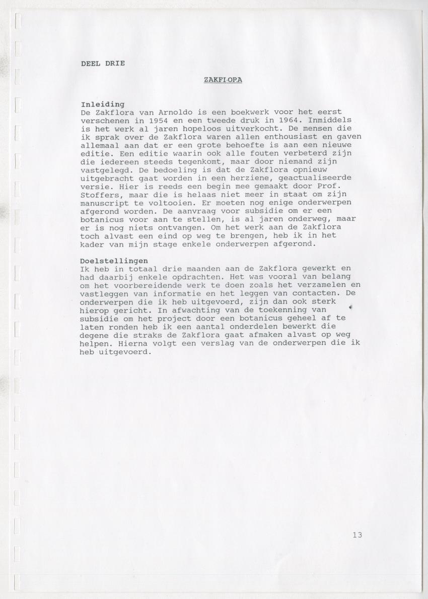 Z De flora en vegetatie van Curaçao : verslag van een stage natuurbeheer bij het Carmabi, Curaçao - New Page