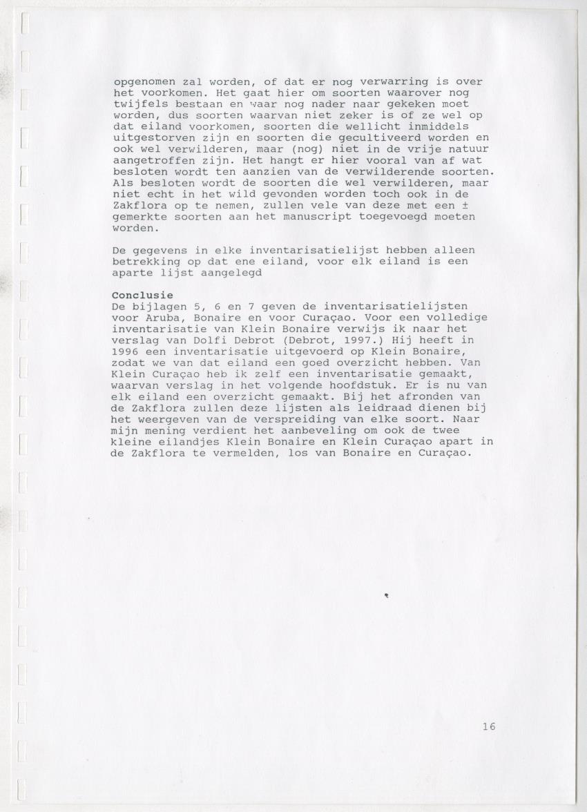 Z De flora en vegetatie van Curaçao : verslag van een stage natuurbeheer bij het Carmabi, Curaçao - New Page