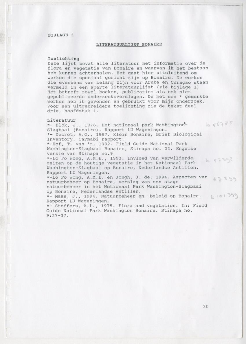 Z De flora en vegetatie van Curaçao : verslag van een stage natuurbeheer bij het Carmabi, Curaçao - New Page