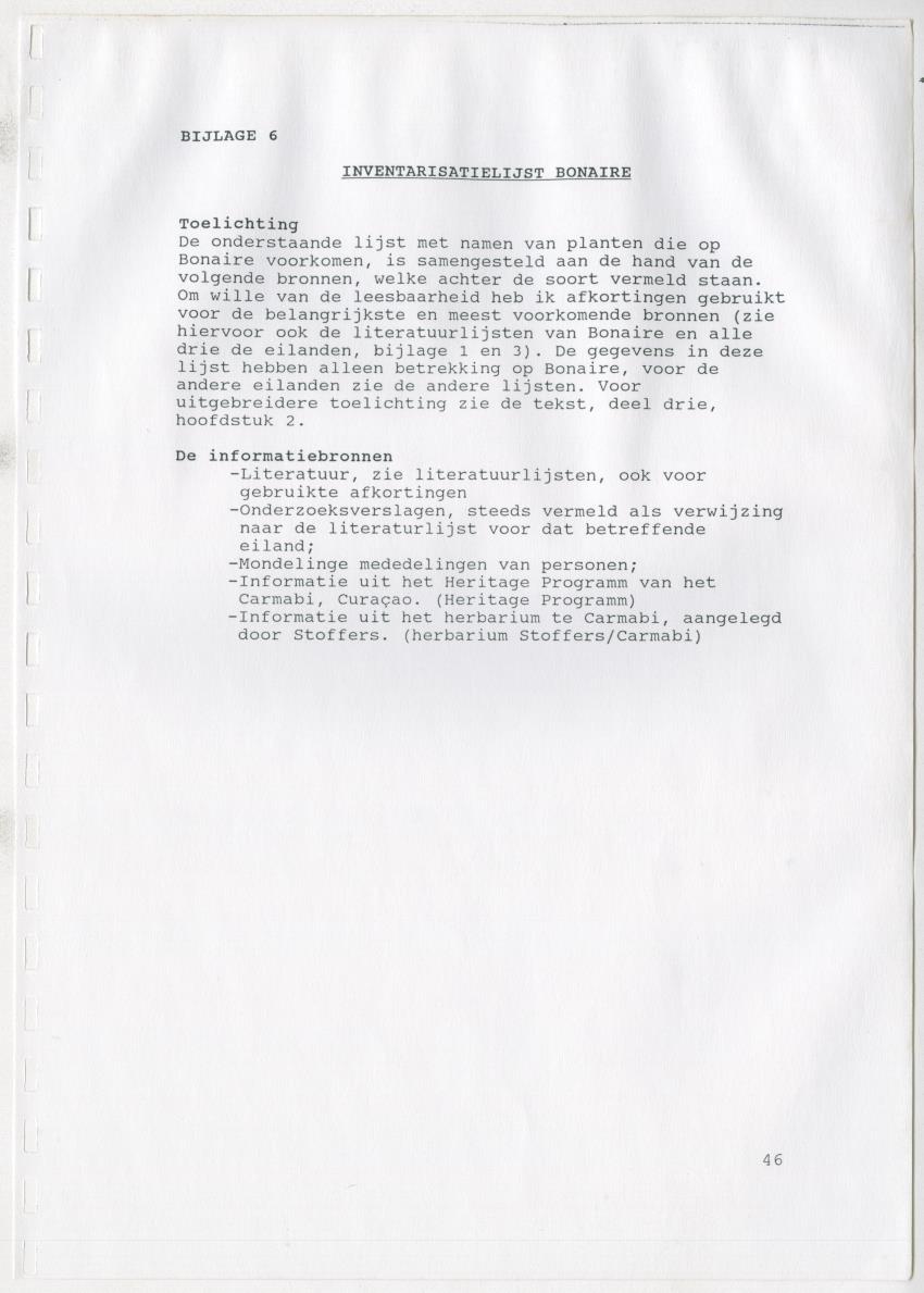 Z De flora en vegetatie van Curaçao : verslag van een stage natuurbeheer bij het Carmabi, Curaçao - New Page
