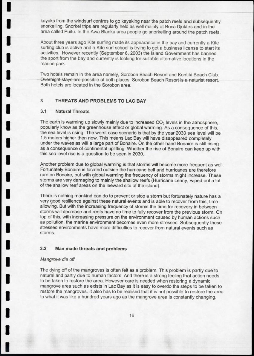 Z Lac Bay Management Plan - 2003 - Draft - New Page