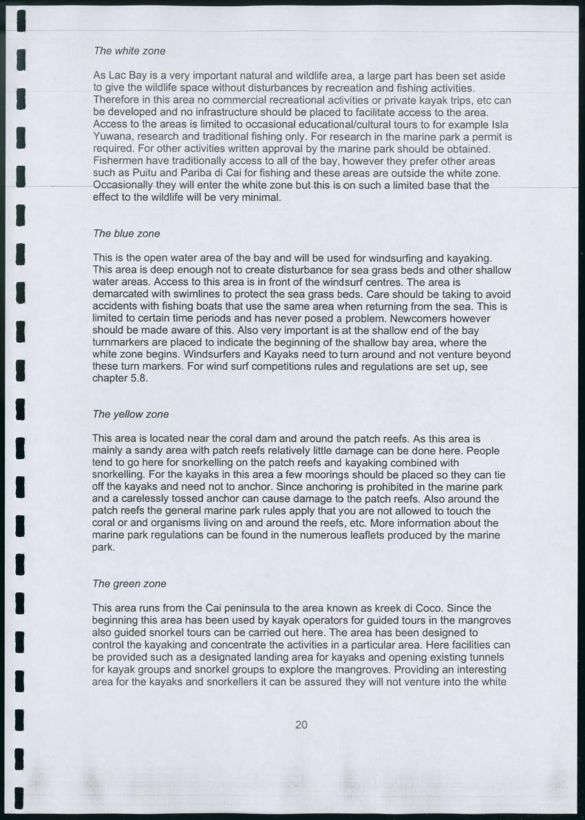 Z Lac Bay Management Plan - 2003 - Draft - New Page