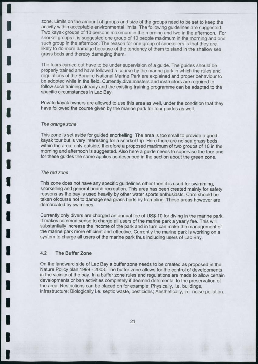 Z Lac Bay Management Plan - 2003 - Draft - New Page