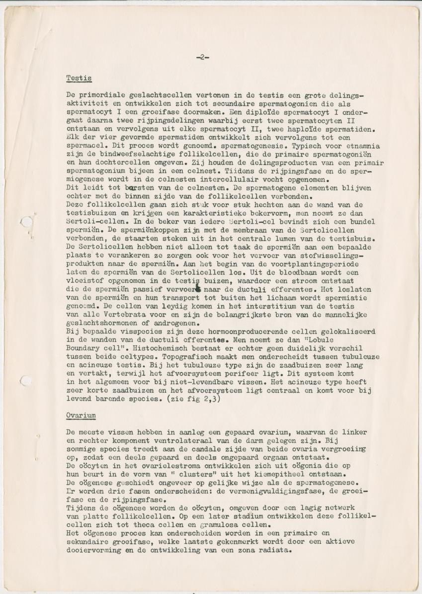 Enkele endocrinologische aspecten van de voortplanting van vissen - New Page