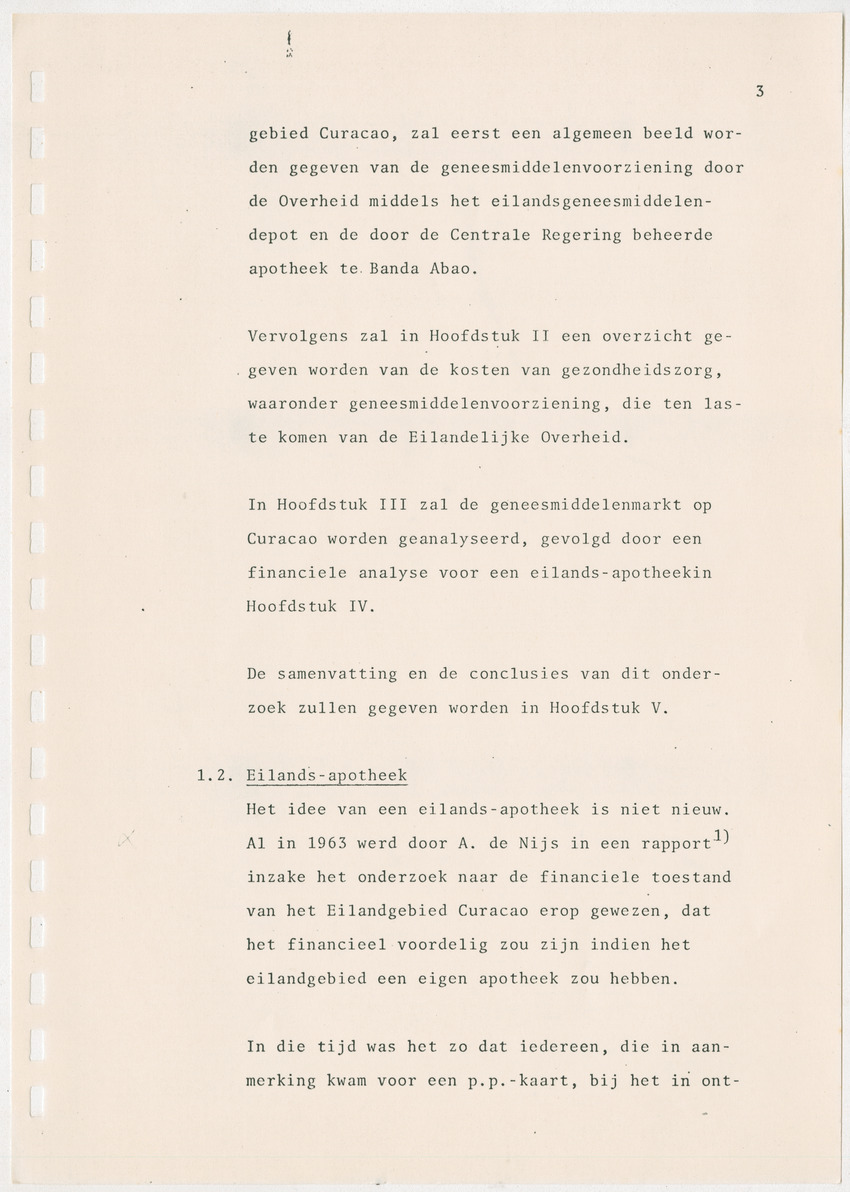 Feasibility study voor een eilands-apotheek - New Page