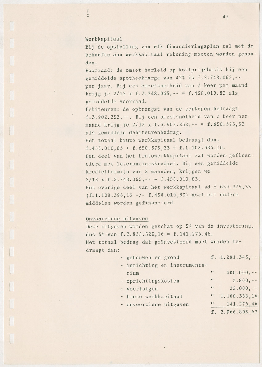 Feasibility study voor een eilands-apotheek - New Page