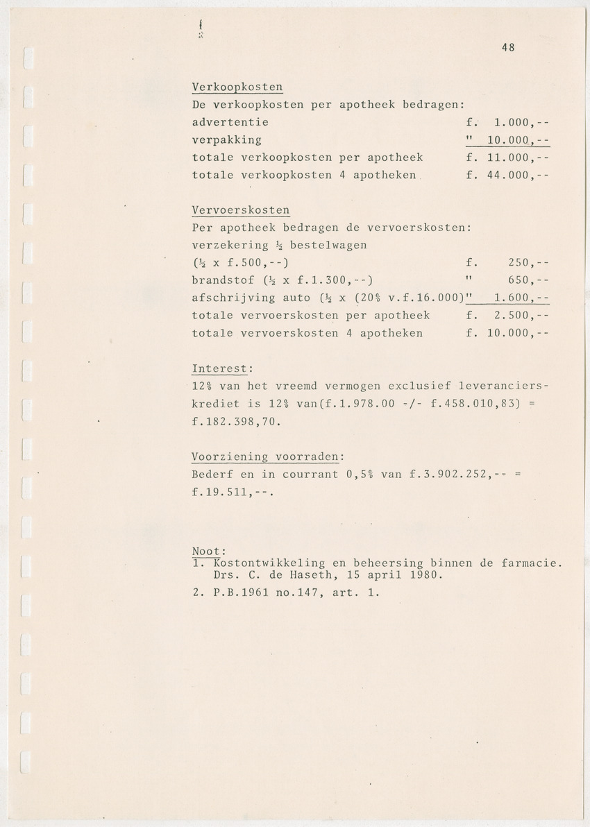 Feasibility study voor een eilands-apotheek - New Page