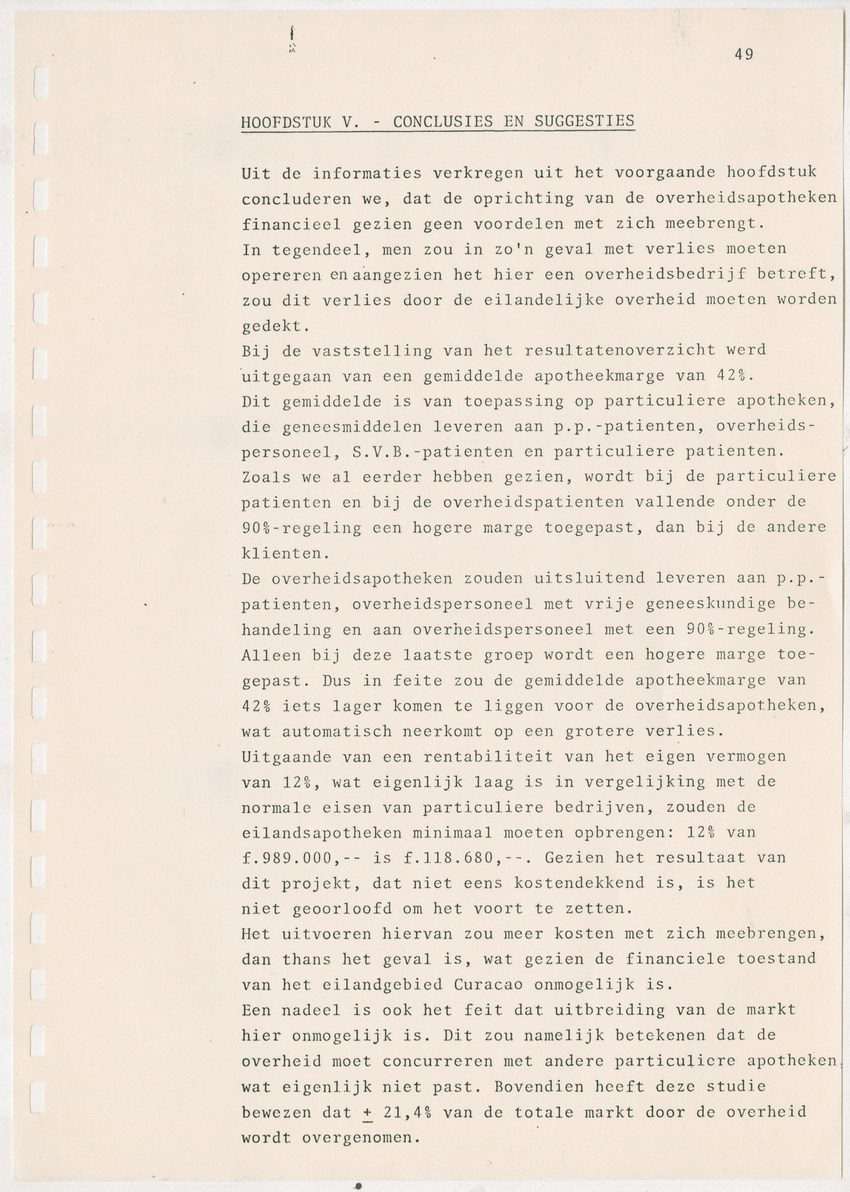 Feasibility study voor een eilands-apotheek - New Page