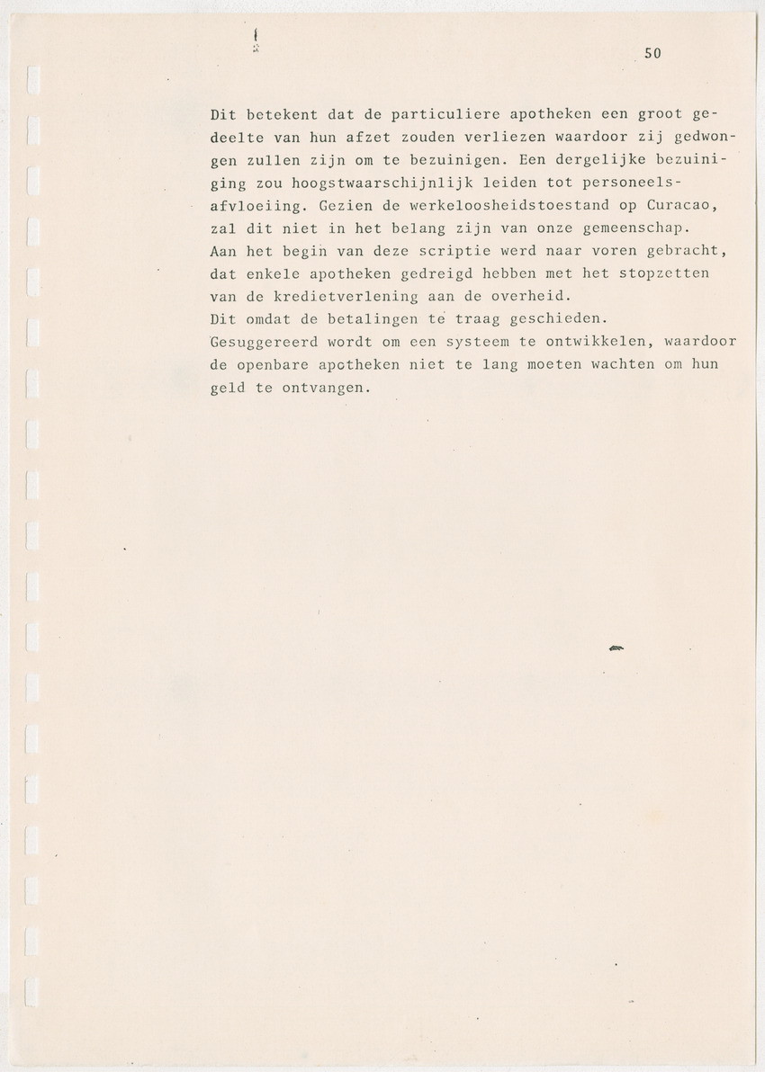 Feasibility study voor een eilands-apotheek - New Page