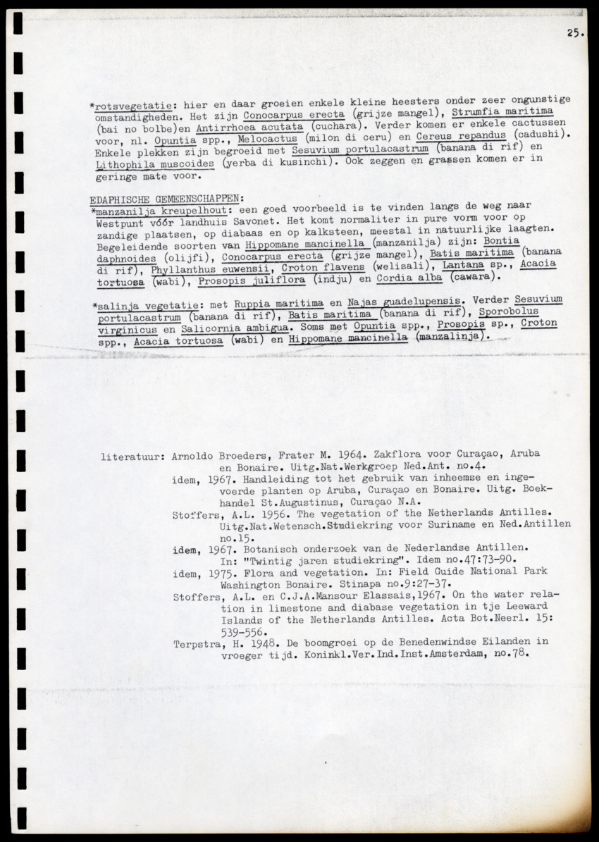 Achtergrondinformatie Curacao - (t.b.v. 'Inrichtingsplan Zuurzak') - New Page