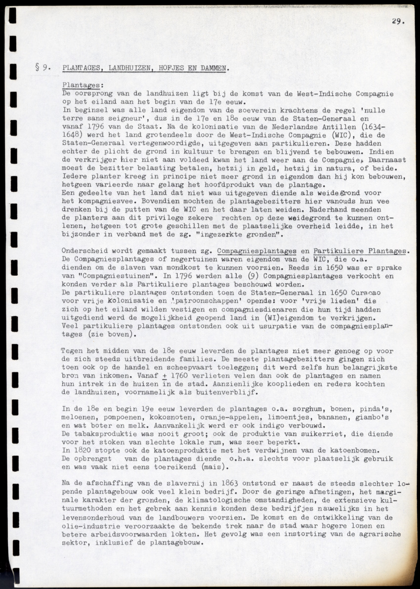 Achtergrondinformatie Curacao - (t.b.v. 'Inrichtingsplan Zuurzak') - New Page