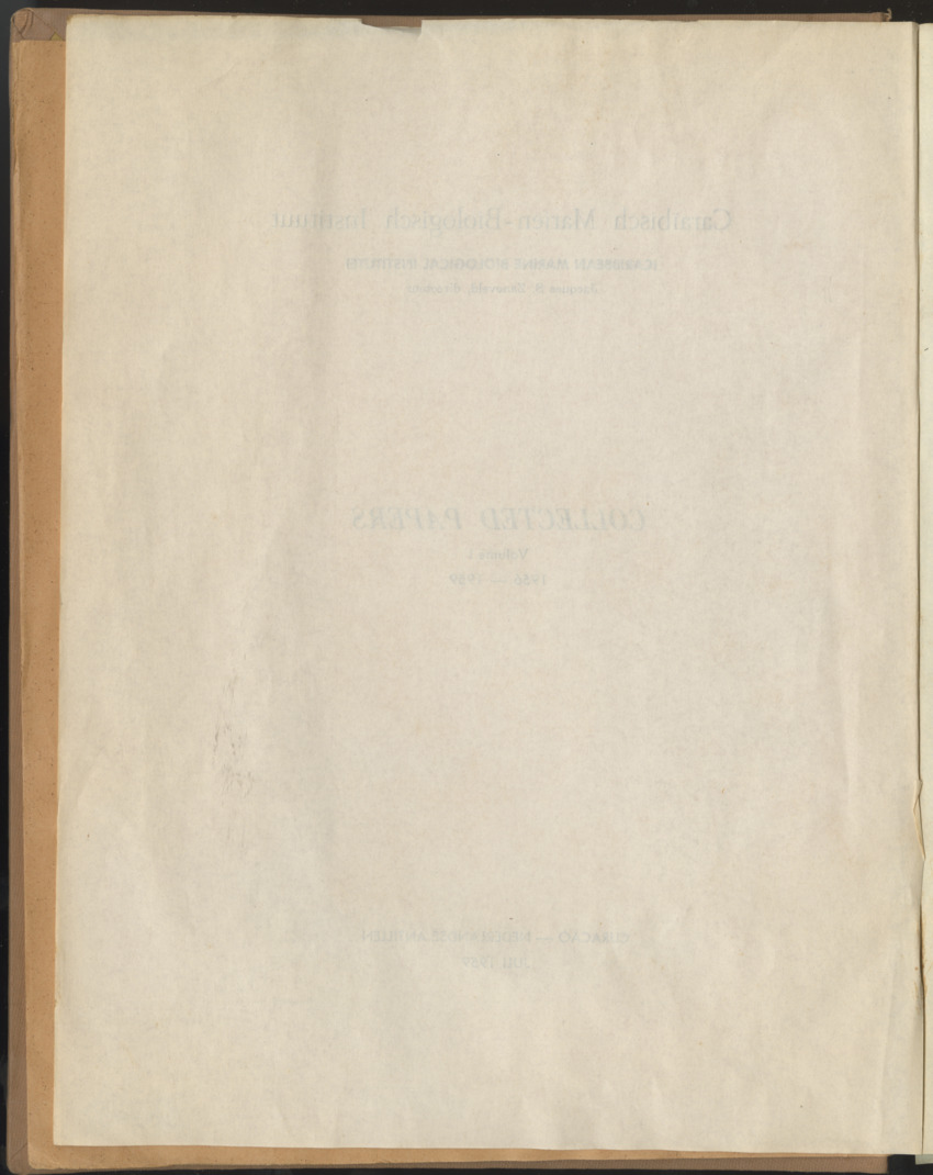 Carmabi Collected Papers Volume 1 - Nos. 1-15, 1956-1959 - Page 6
