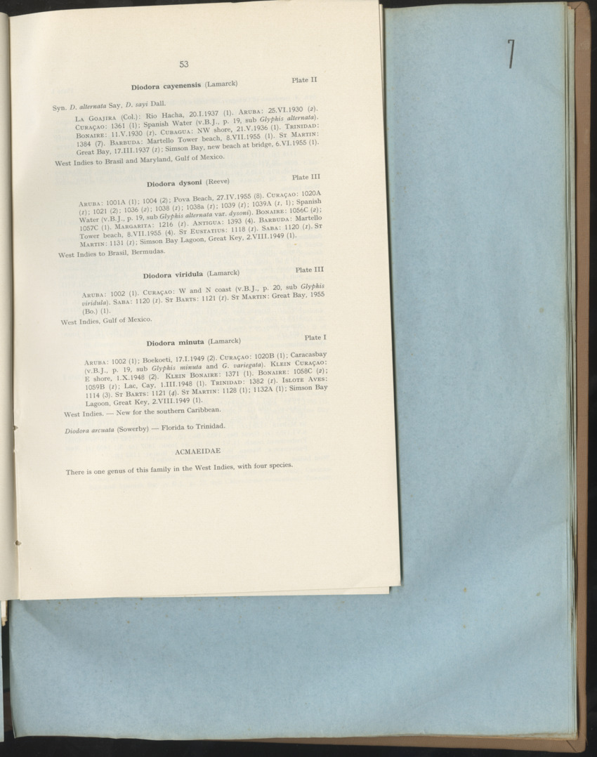 Carmabi Collected Papers Volume 1 - Nos. 1-15, 1956-1959 - Page 141