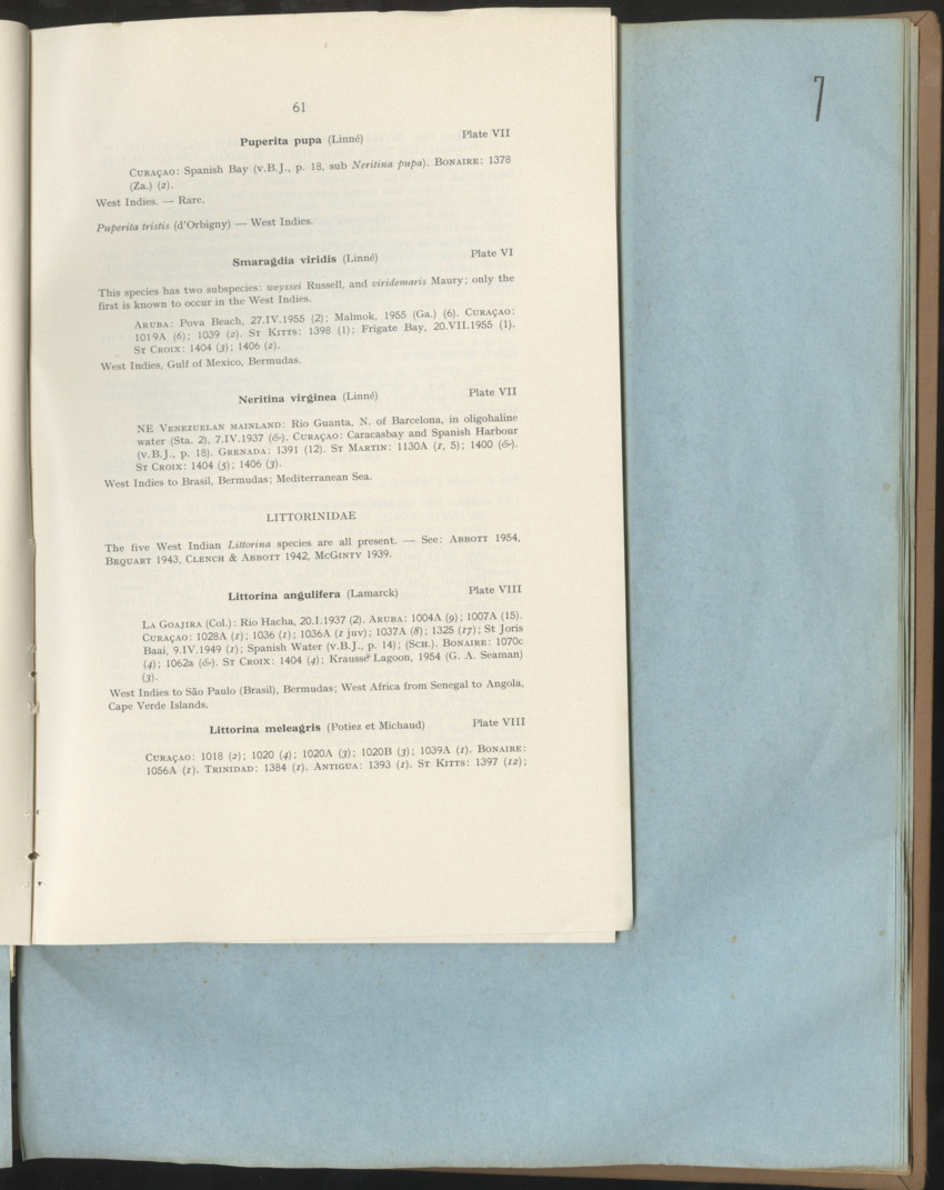 Carmabi Collected Papers Volume 1 - Nos. 1-15, 1956-1959 - Page 149