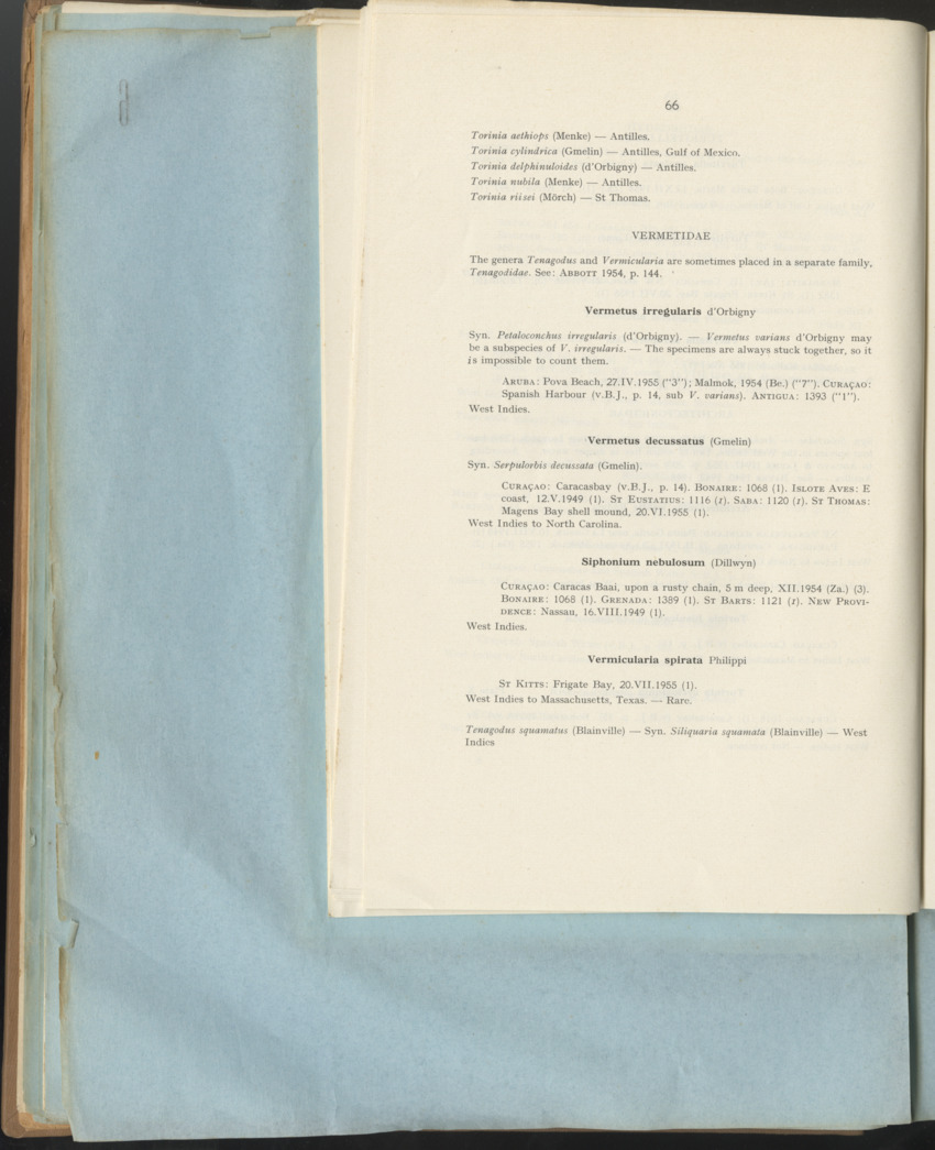 Carmabi Collected Papers Volume 1 - Nos. 1-15, 1956-1959 - Page 154