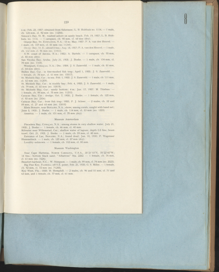 Carmabi Collected Papers Volume 1 - Nos. 1-15, 1956-1959 - Page 235