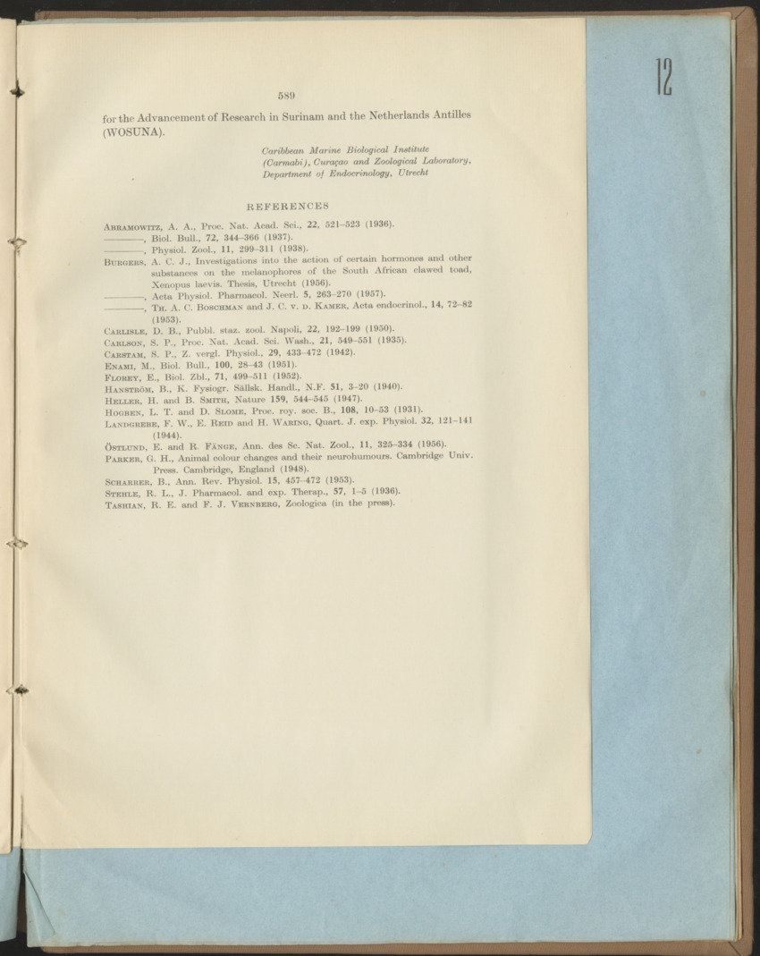Carmabi Collected Papers Volume 1 - Nos. 1-15, 1956-1959 - Page 347