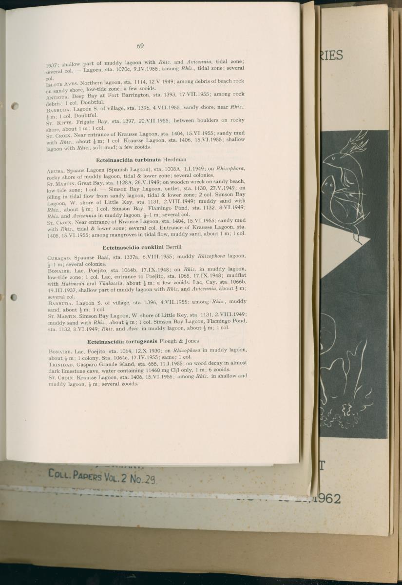 Carmabi Collected Papers Volume 2 - Nos. 16-36, 1959-1963 - New Page