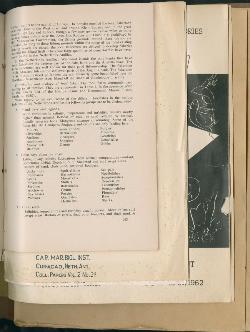 Carmabi Collected Papers Volume 2 - Nos. 16-36, 1959-1963 - New Page