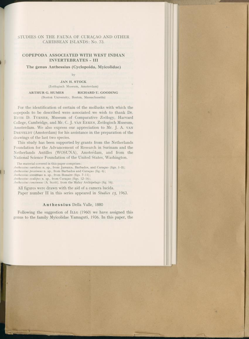 Carmabi Collected Papers Volume 2 - Nos. 16-36, 1959-1963 - New Page