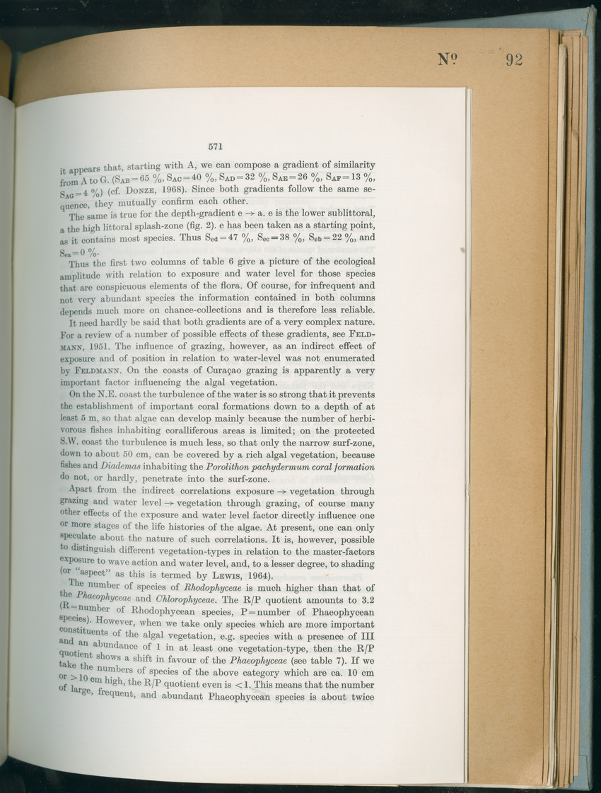 Carmabi Collected Papers Volume 6 - Nos. 84-97, 1969-1971 - New Page