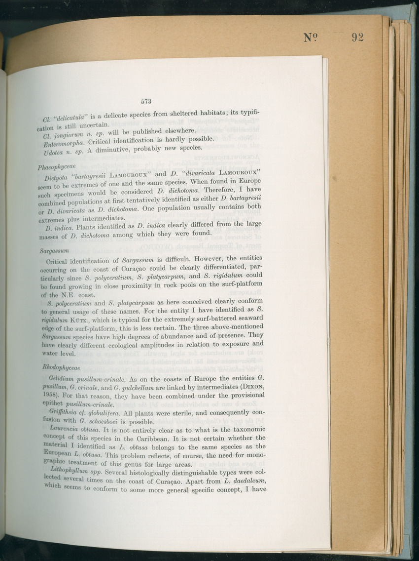 Carmabi Collected Papers Volume 6 - Nos. 84-97, 1969-1971 - New Page