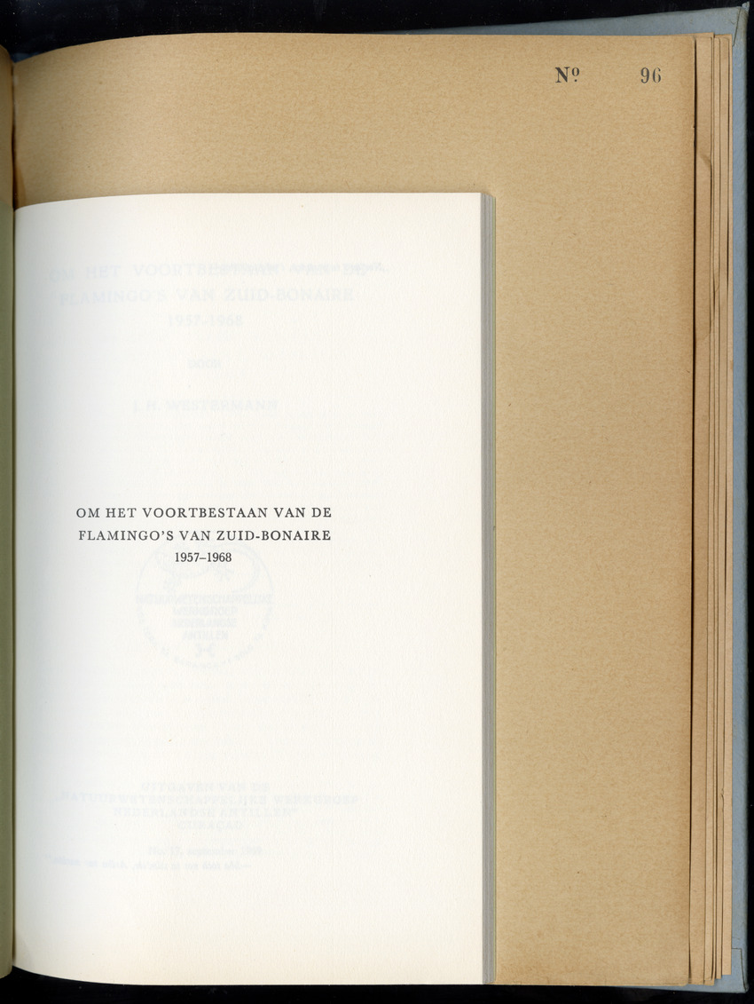 Carmabi Collected Papers Volume 6 - Nos. 84-97, 1969-1971 - New Page