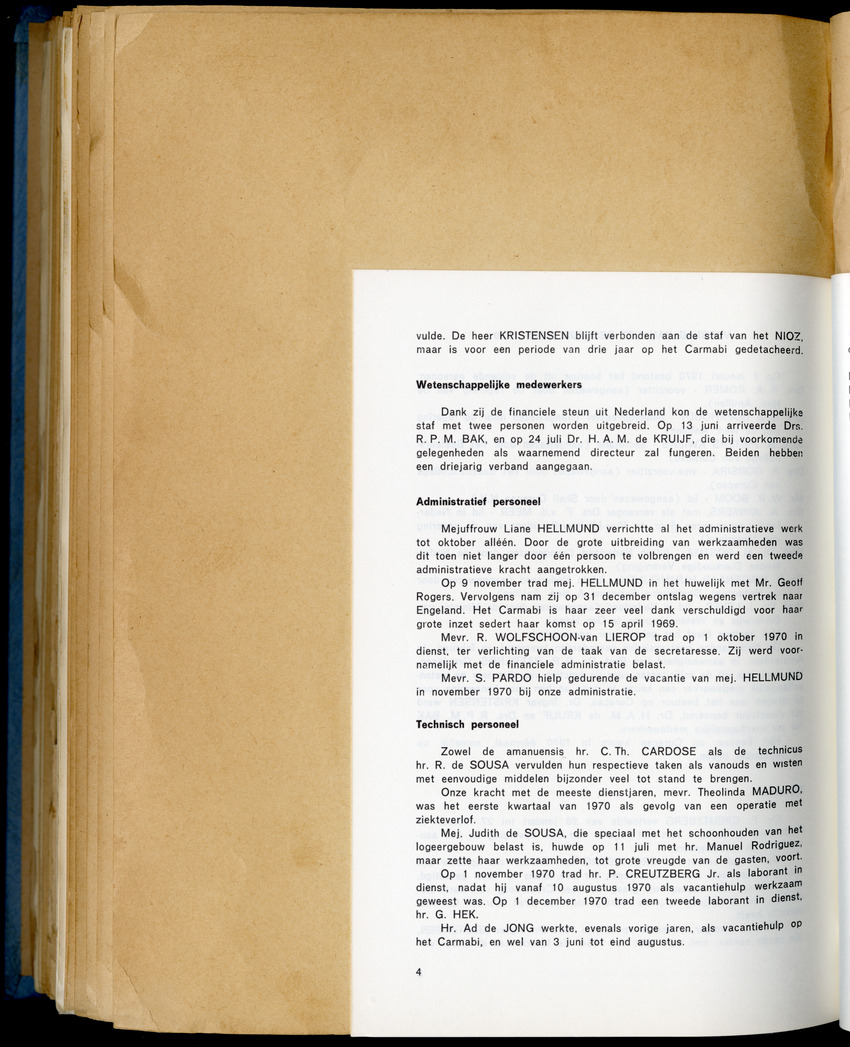 Carmabi Collected Papers Volume 6 - Nos. 84-97, 1969-1971 - New Page