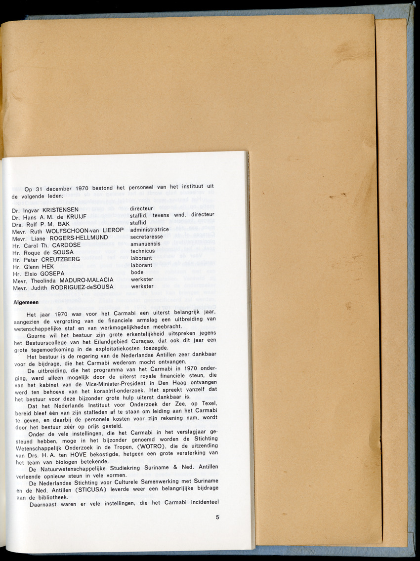 Carmabi Collected Papers Volume 6 - Nos. 84-97, 1969-1971 - New Page