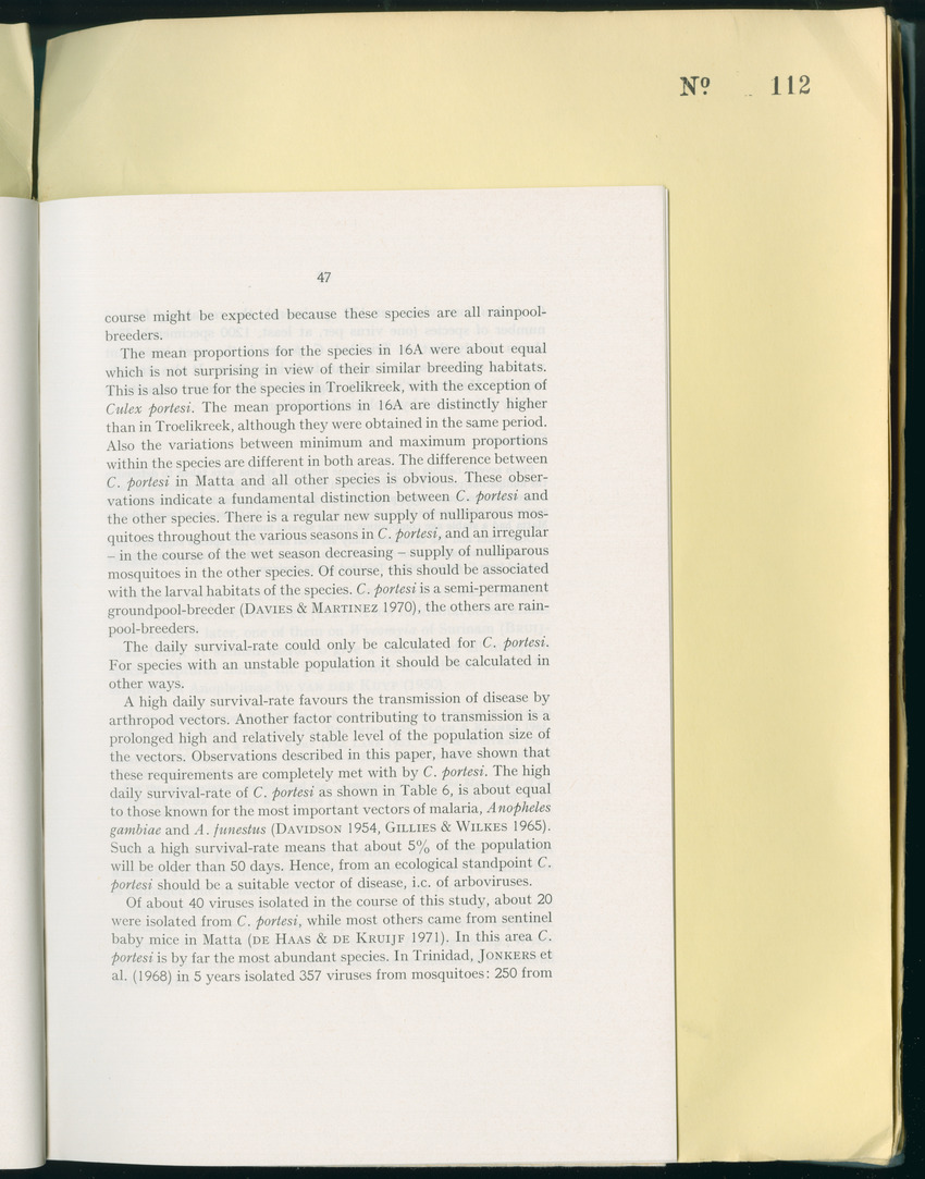 Carmabi Collected Papers Volume 8 - Nos. 110-125, 1972-1973 - New Page