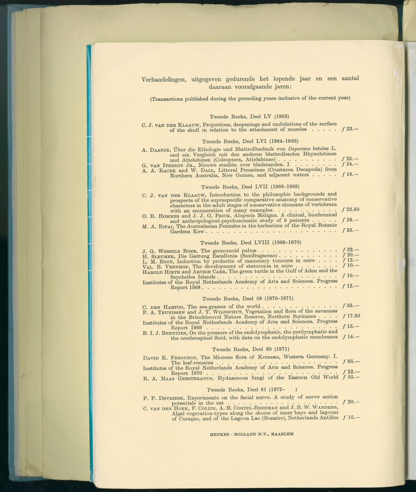 Carmabi Collected Papers Volume 8 - Nos. 110-125, 1972-1973 - New Page